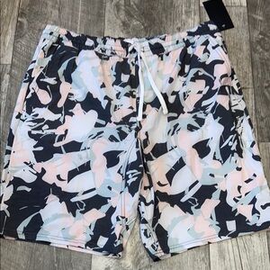 SPIRITUAL GANGSTER NIRVANA BOARDSHORT Gray, Pink & Blue NEW!